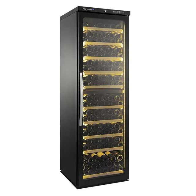 corequip-exclusive-cv-450-pv-2t-cave-vin-169-bouteilles-noire image 1