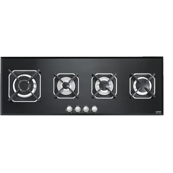 lofra-built-in-hobs-hgn190-plaque-gaz-verre-noir-3-feux image 1