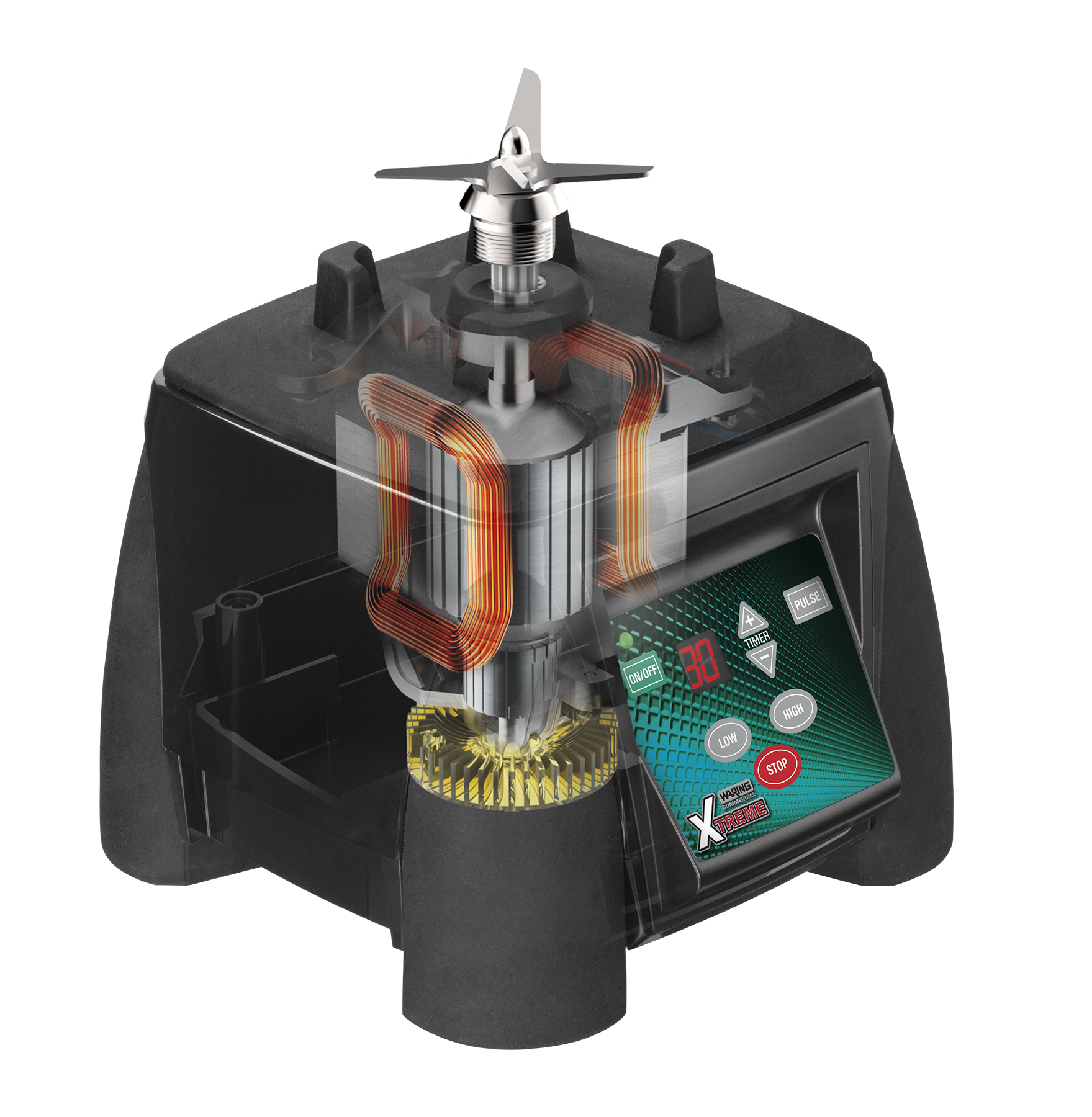 waring-mx1100xtxsee-blender-pro-2-l-avec-capot-insonoris image 4