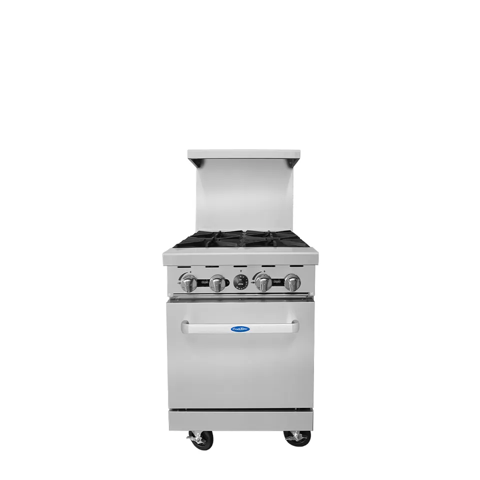 cookrite-agr-4b-fourneau-gaz-4-feux-avec-four-inox image 1