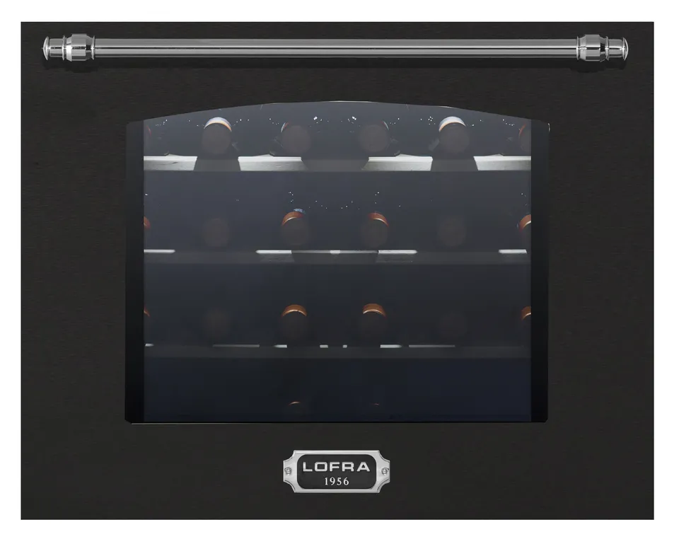 lofra-zbrnm24t-chrome-cave-vin-24-bouteilles-noir-mat image 1