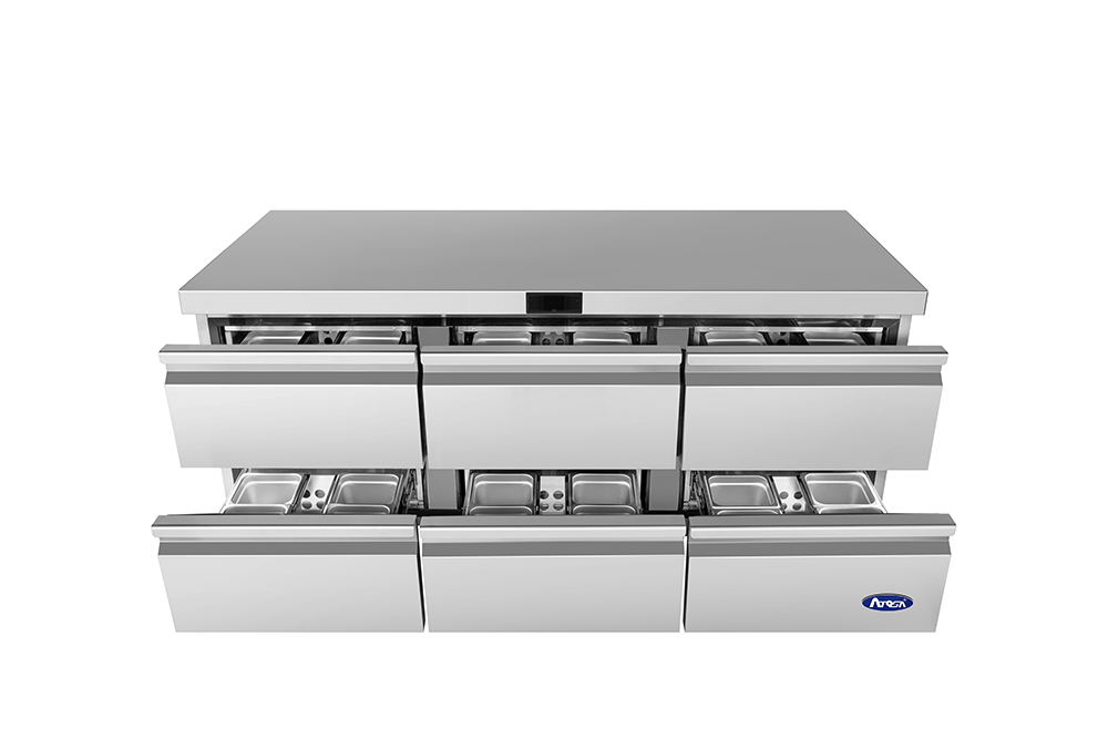atosa-undercounters-aur72d6-meuble-r-frig-r-tiroirs-inox image 3
