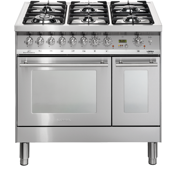 lofra-professional-pd96mfte-cisf-cuisini-re-gaz-inox-90-cm image 1