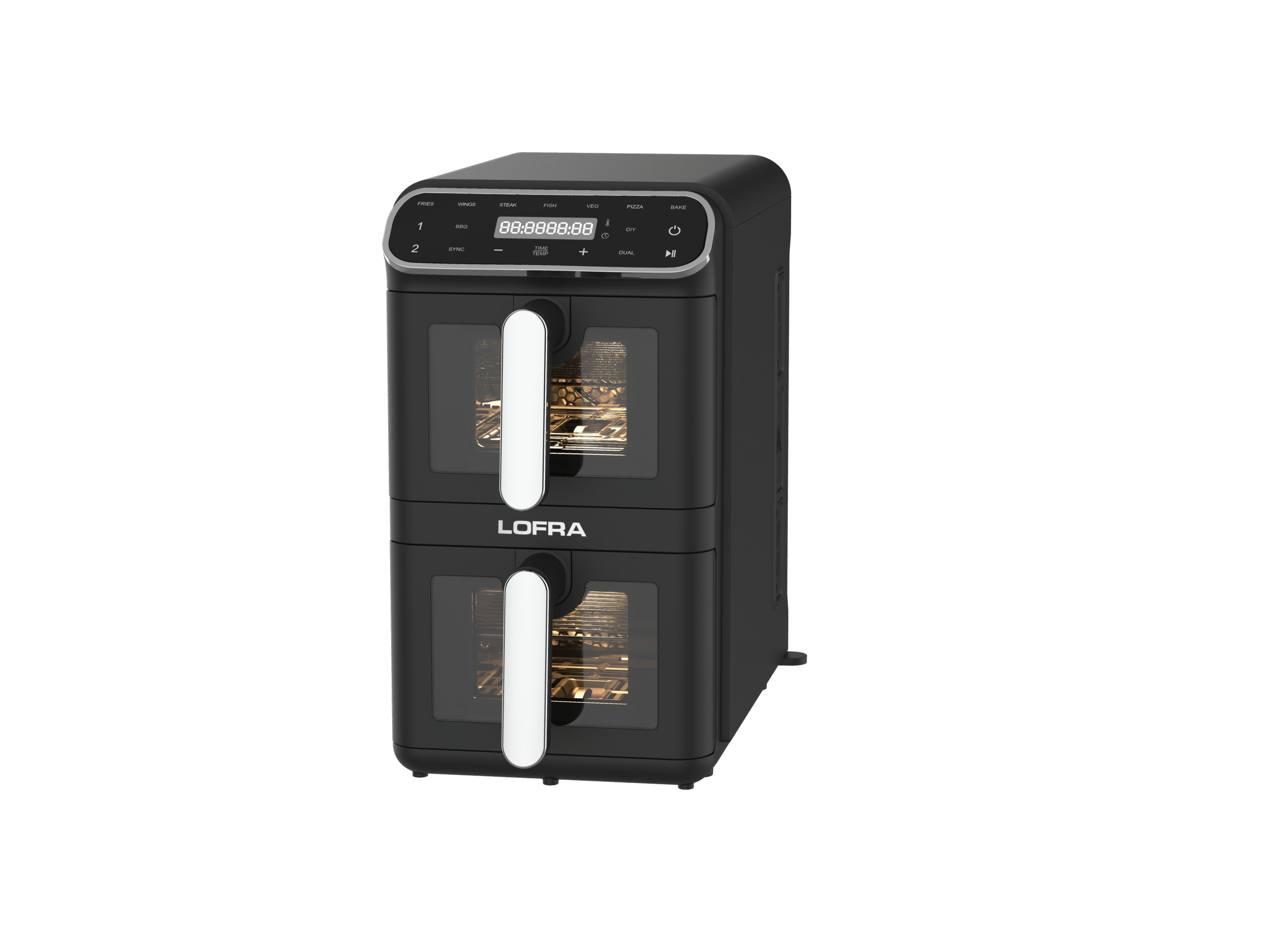lofra-iaanm112t9-1-air-fryer-double-bac-11l-tactile-noir image 2