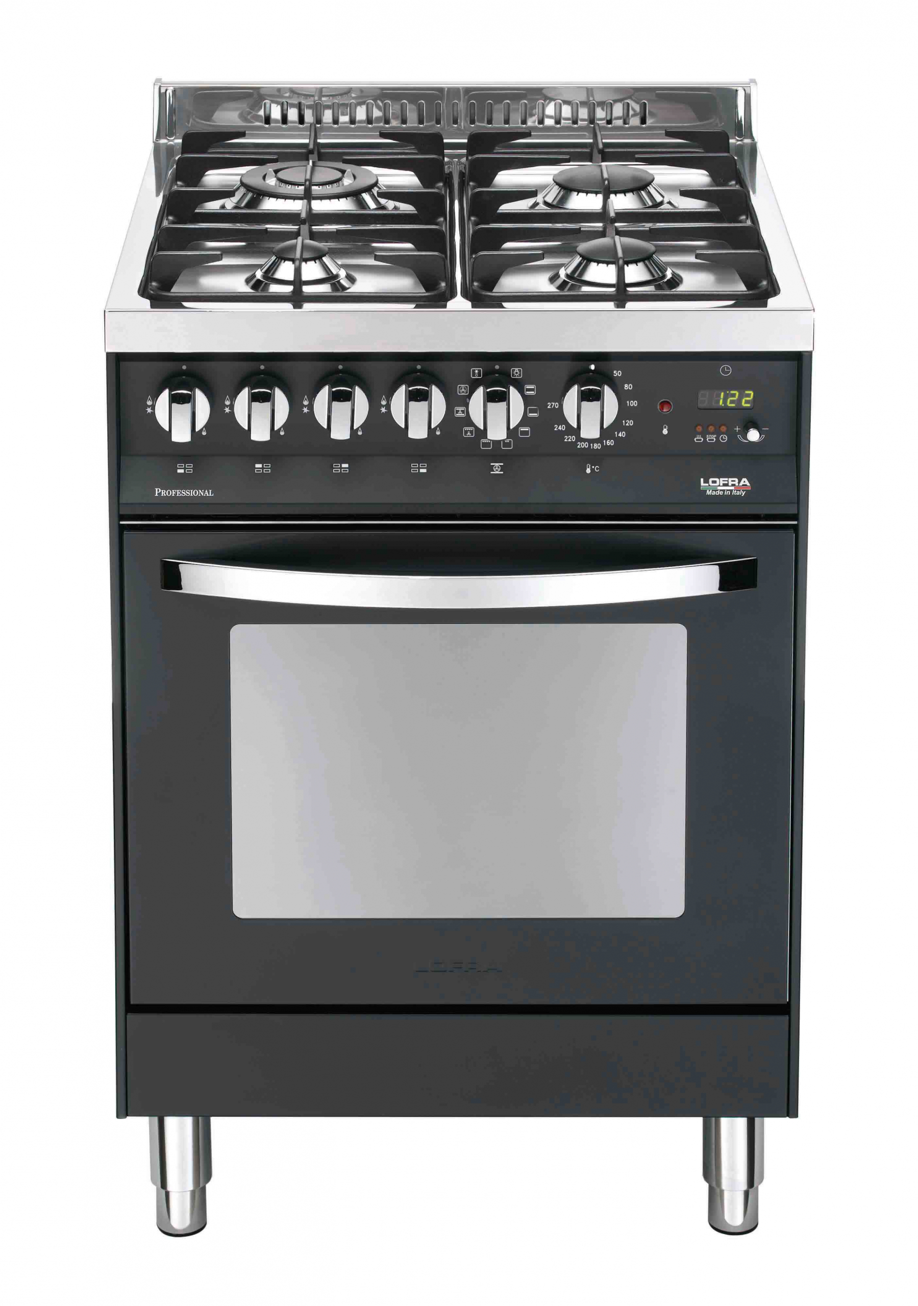 lofra-curva-pnm66mft-c-cuisini-re-gaz-noir-matt-60-cm image 1