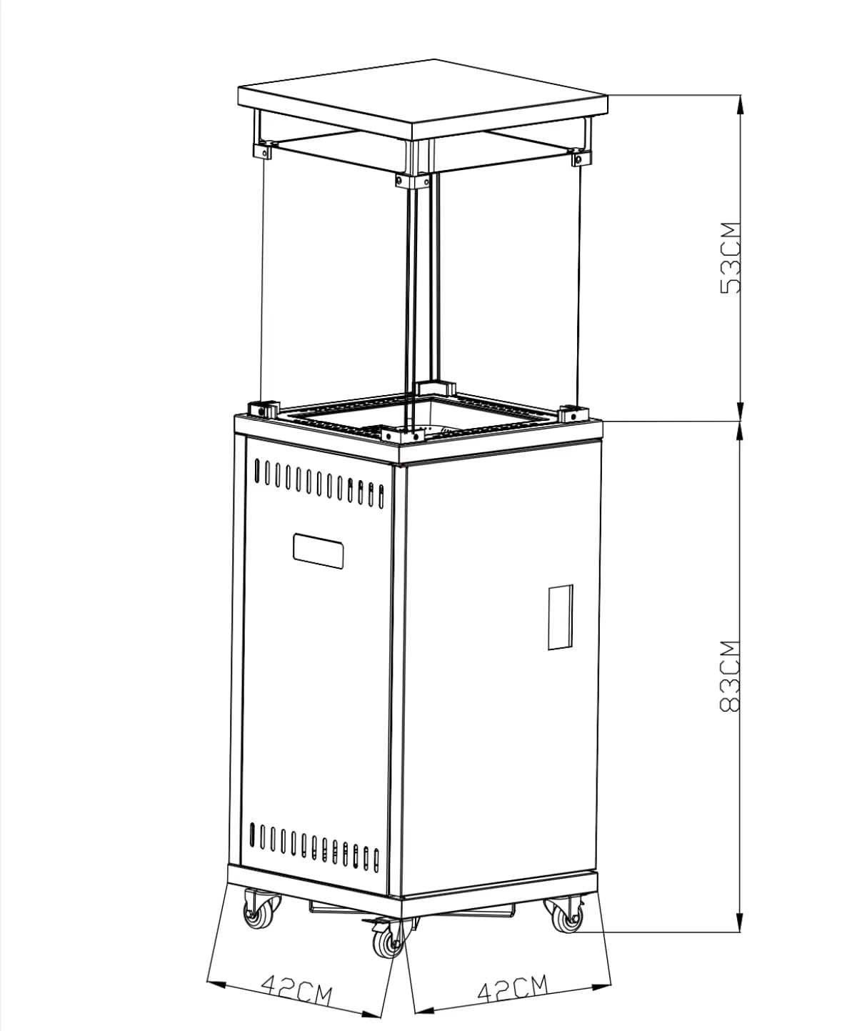 campomatic-gas-heater-ph140p-chauffage-gaz-11-kw image 2