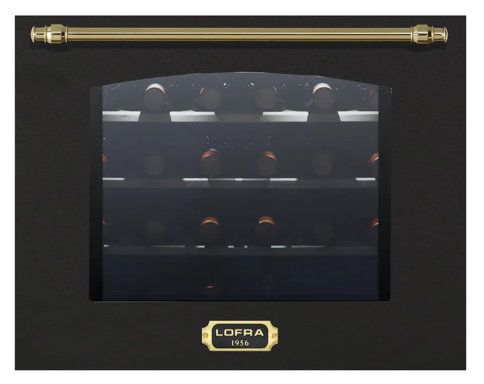 lofra-bottle-cooler-zbrnm24t-cave-vin-24-bouteilles-laiton image 1