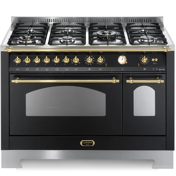 lofra-dolcevita-rnmd126mft-cuisini-re-120-cm-noir-5-feux image 1