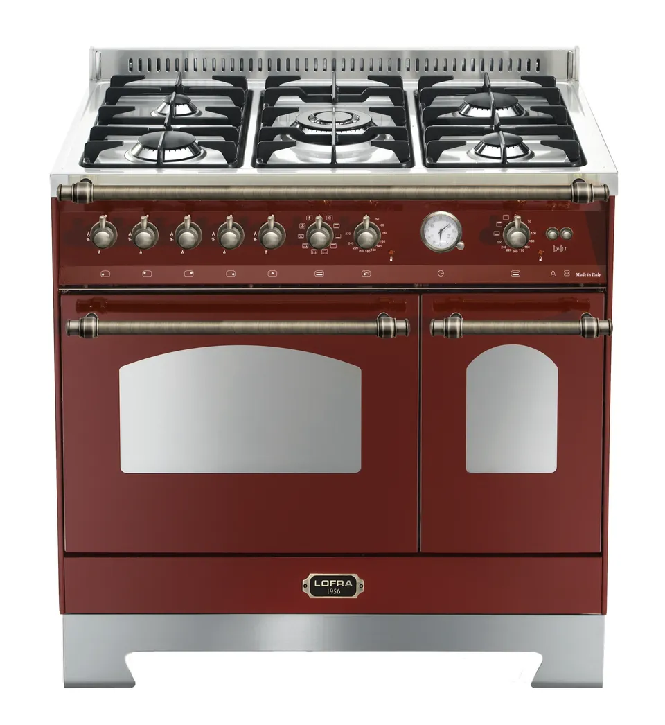 lofra-dolcevita-rrd96mfte-ci-cuisini-re-bronze-90-cm-gaz image 1