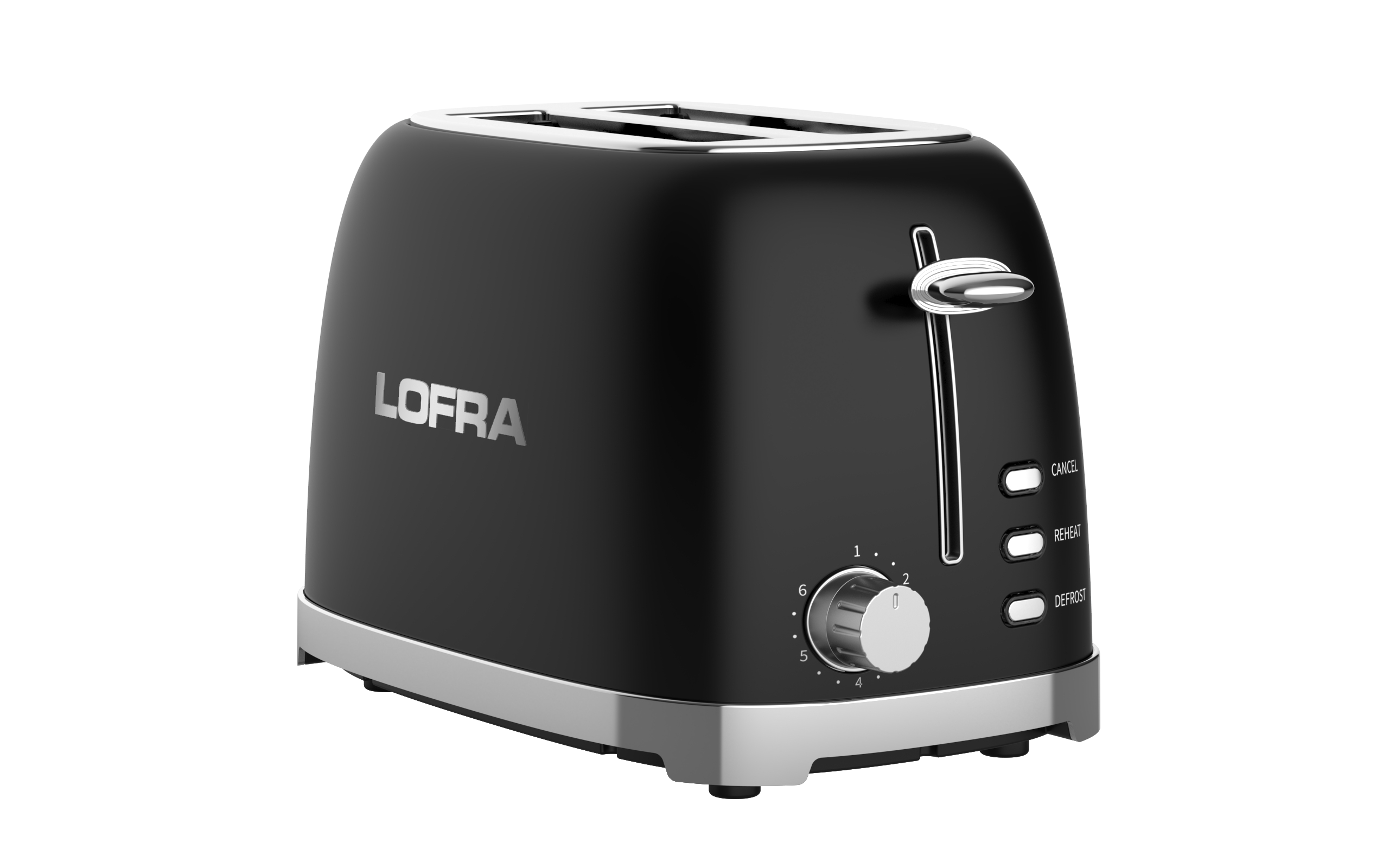 lofra-italnm26e-1-grille-pain-2-tranches-noir-matt image 1
