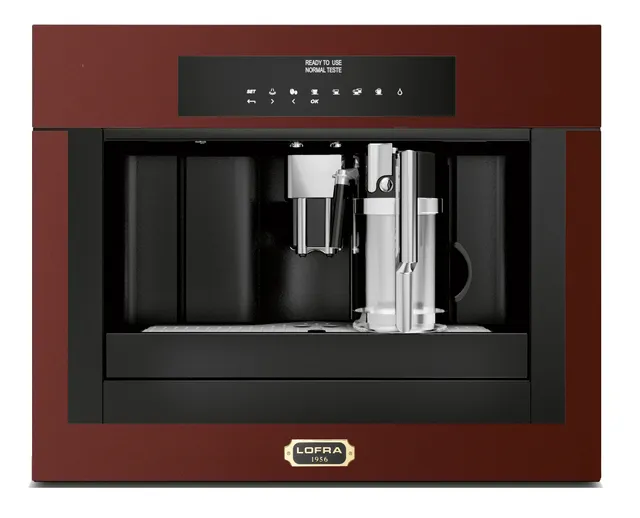 lofra-ybrr66t-machine-caf-encastrable-burgundy-laiton image 1