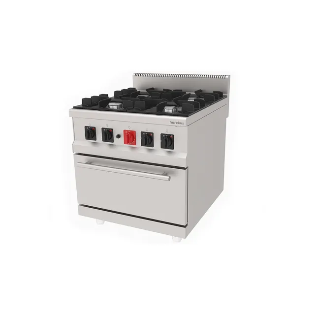 horekus-cocina-slg890h-piano-gaz-avec-four-snack-life image 1