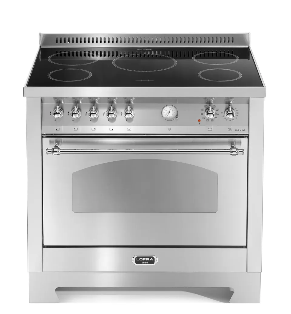 lofra-dolcevita-rsg96mft-5i-cuisini-re-induction-chrome-90-cm image 1