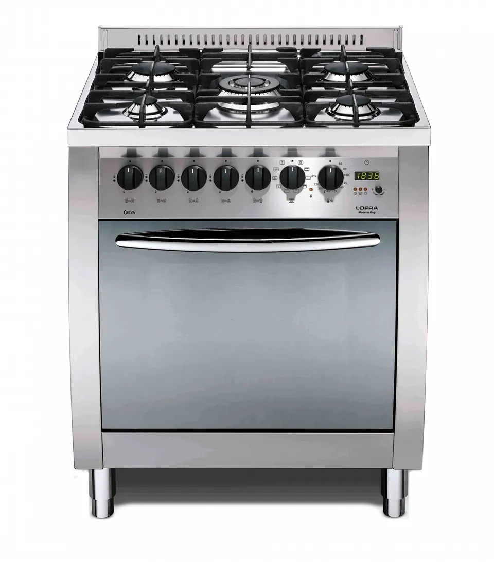 lofra-curva-c76mf-c-cuisini-re-mixte-70-cm-inox-4-feux image 1
