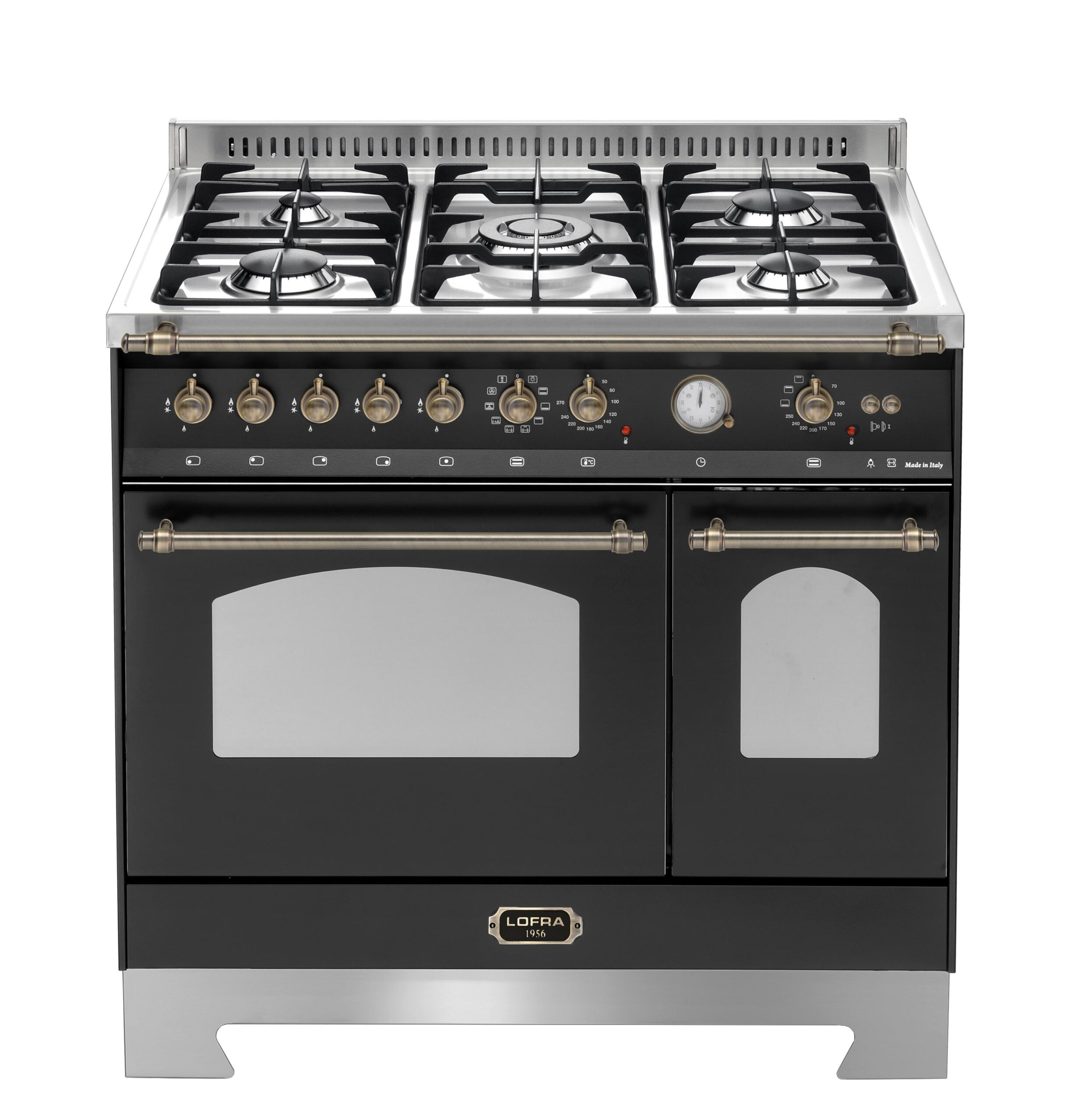 lofra-dolcevita-rnmd96gvgte-ci-cuisini-re-90-cm-bronze-5-feux image 1