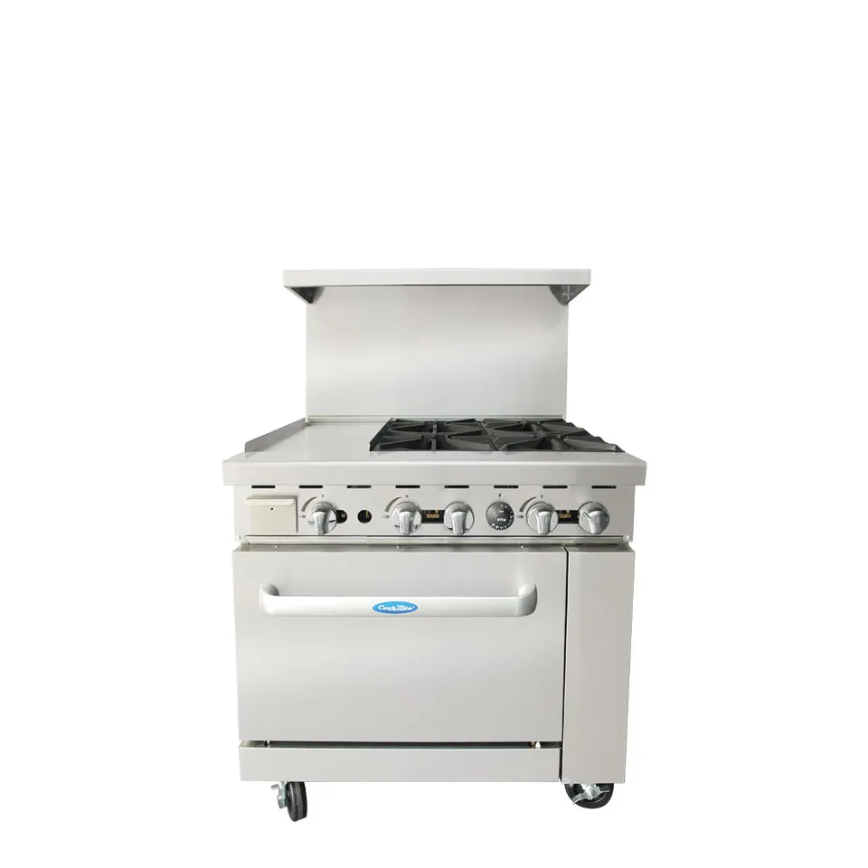 cookrite-agr-4b12gl-fourneau-gaz-4-br-leurs-plancha-36-inox image 1