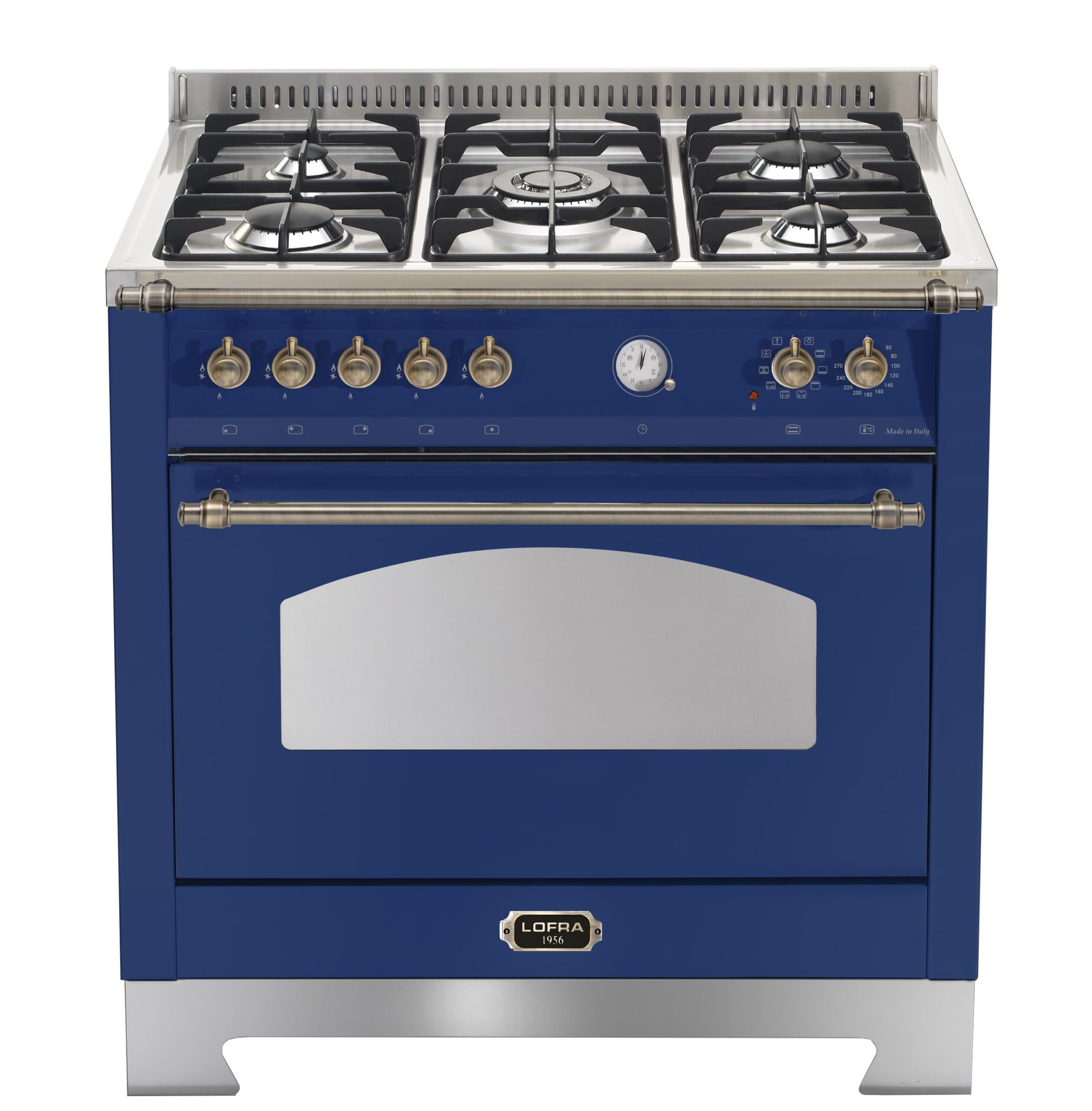 lofra-dolcevita-rblg96mft-ci-cuisini-re-90-cm-bleu-bronze image 1