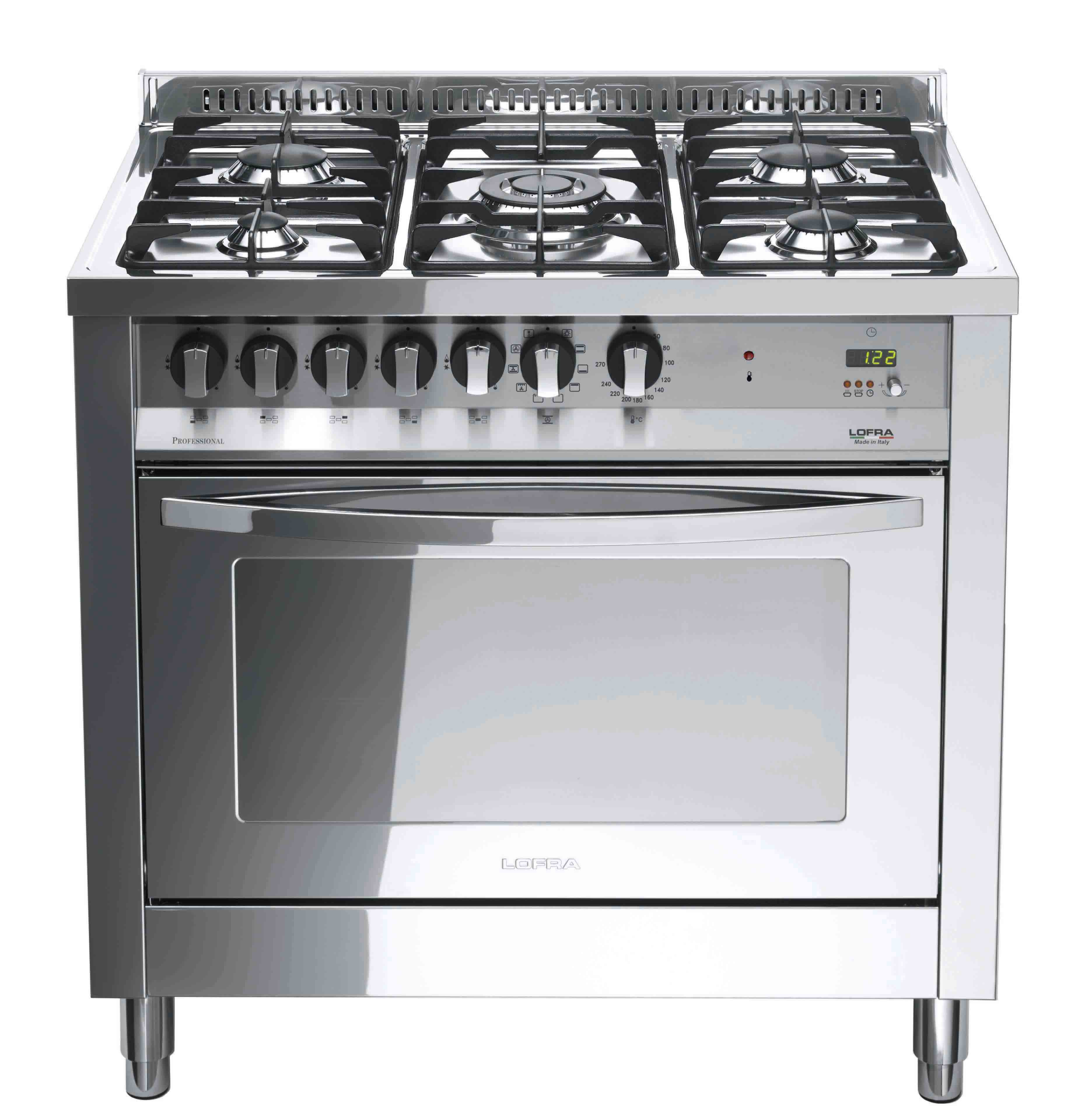 lofra-curva-plg96mft-c-cuisini-re-90-cm-inox-4-feux-101l image 1