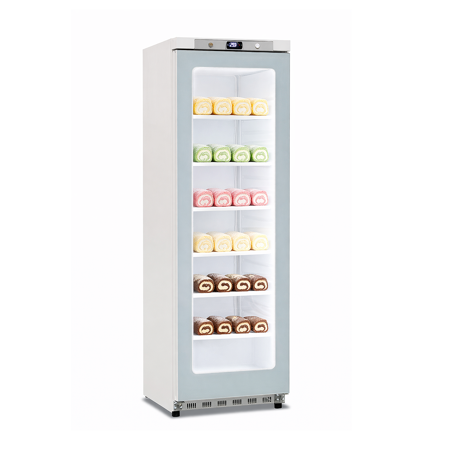 horekus-congeladores-kgn400-w-armoire-cong-lation-vitr-e image 1