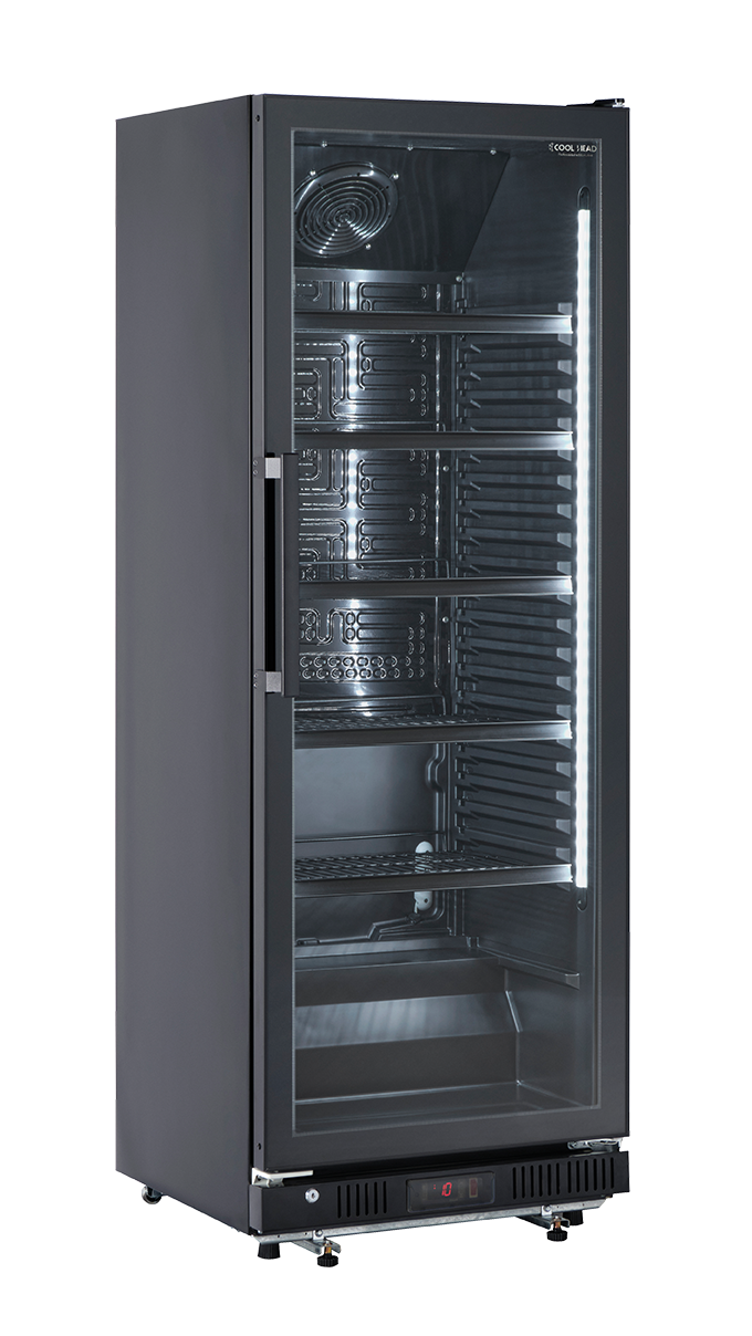 cool-head-europe-drinks-dc-350bf-vitrine-350-l-noir-led image 1