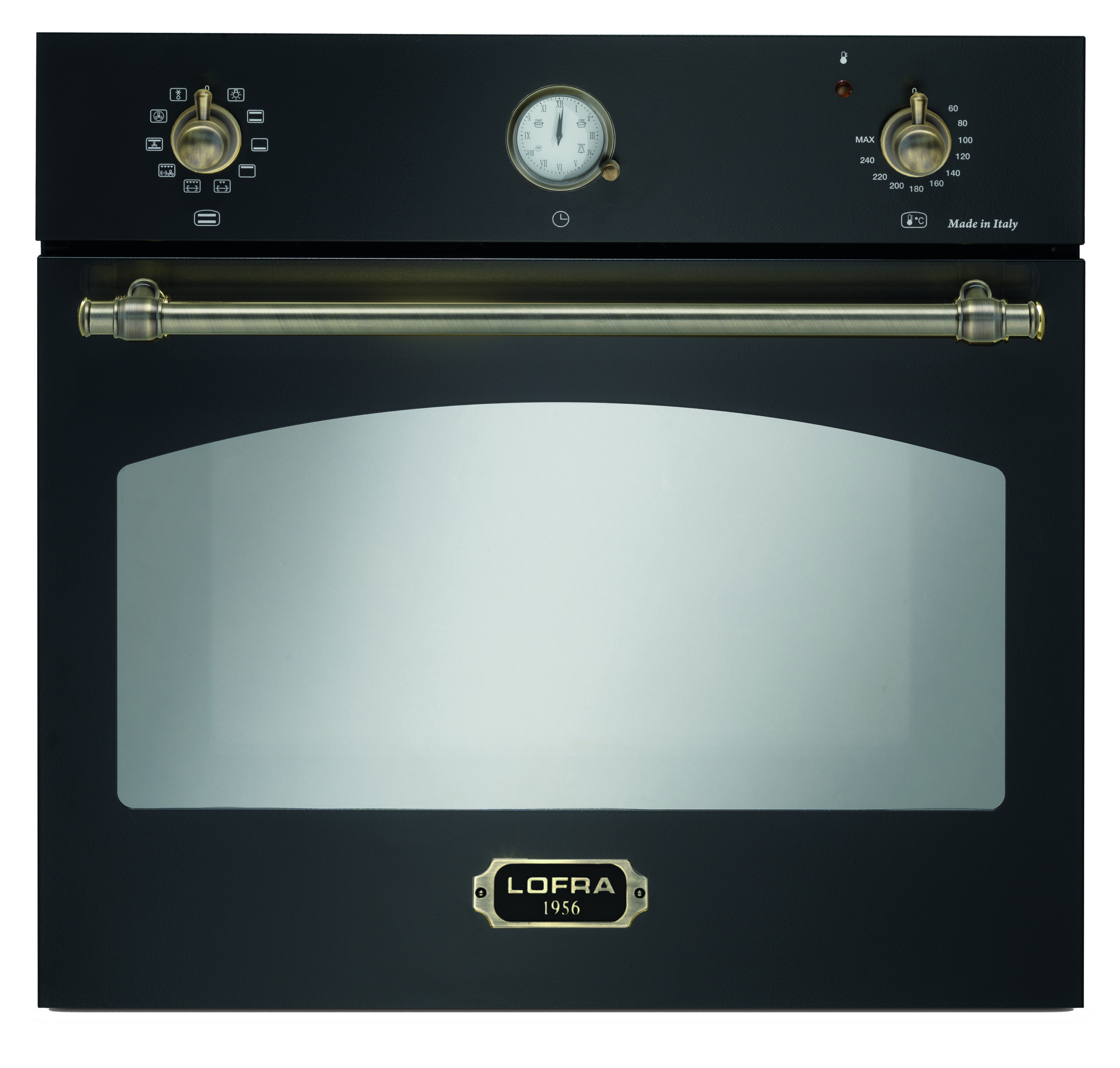 lofra-dolcevita-frnm69ee-four-noir-mat-60-cm-72-l-bronze image 1