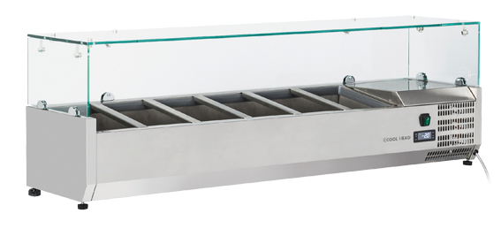 cool-head-europe-inox-vrx-14-33-vitrine-horizontale-gn1-4 image 1