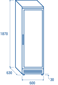 cool-head-freezer-tng-390-cong-lateur-300-l-porte-vitr-e image 7
