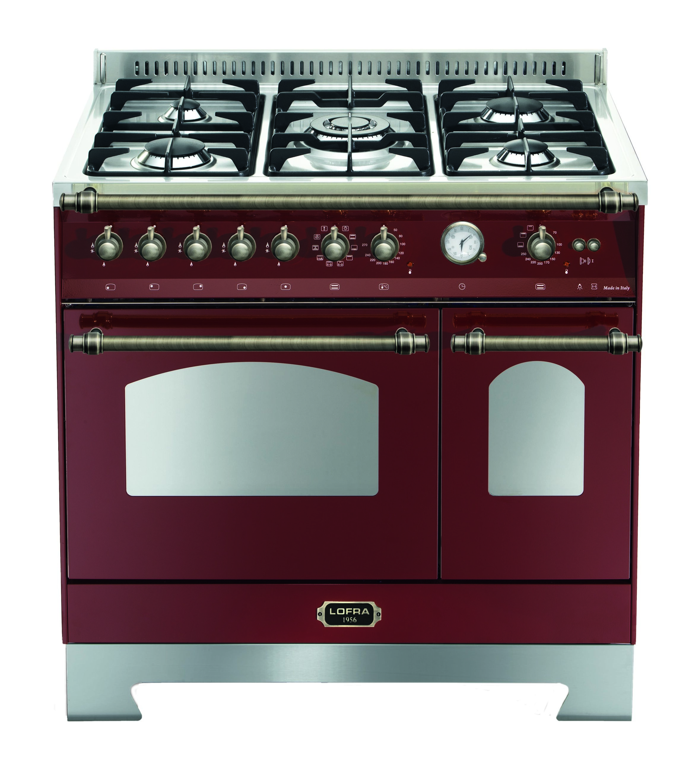 lofra-dolcevita-rrd96mfte-ci-cuisini-re-bronze-90-cm-gaz image 1