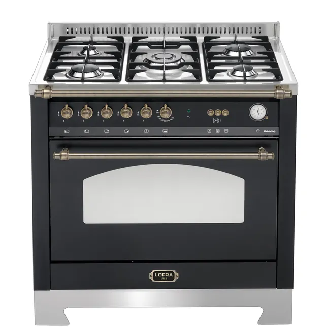 lofra-dolcevita-rnmg96gvgt-ci-cuisini-re-gaz-noir-bronze image 1