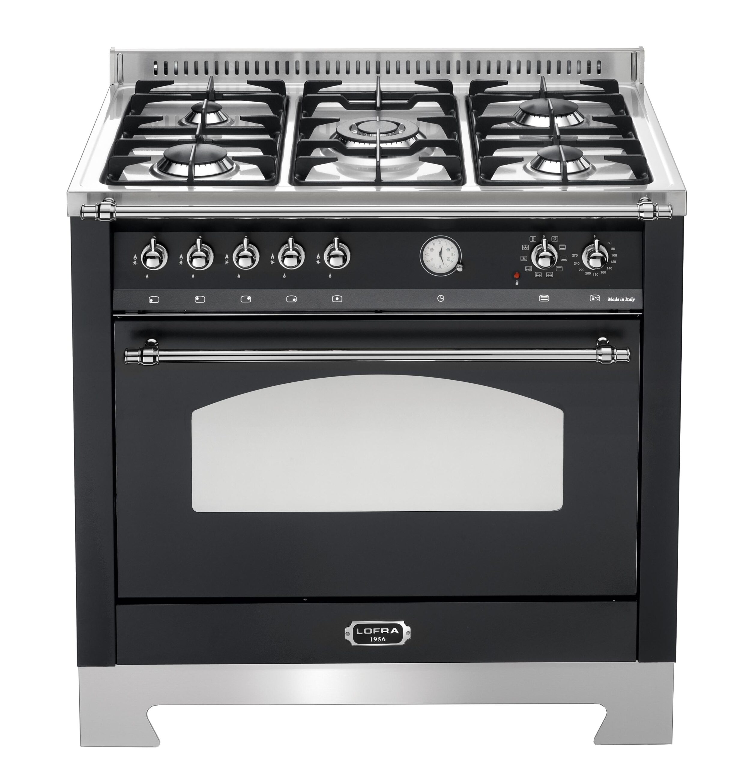 lofra-dolcevita-rnmg96mft-ci-cuisini-re-noir-chrome image 1