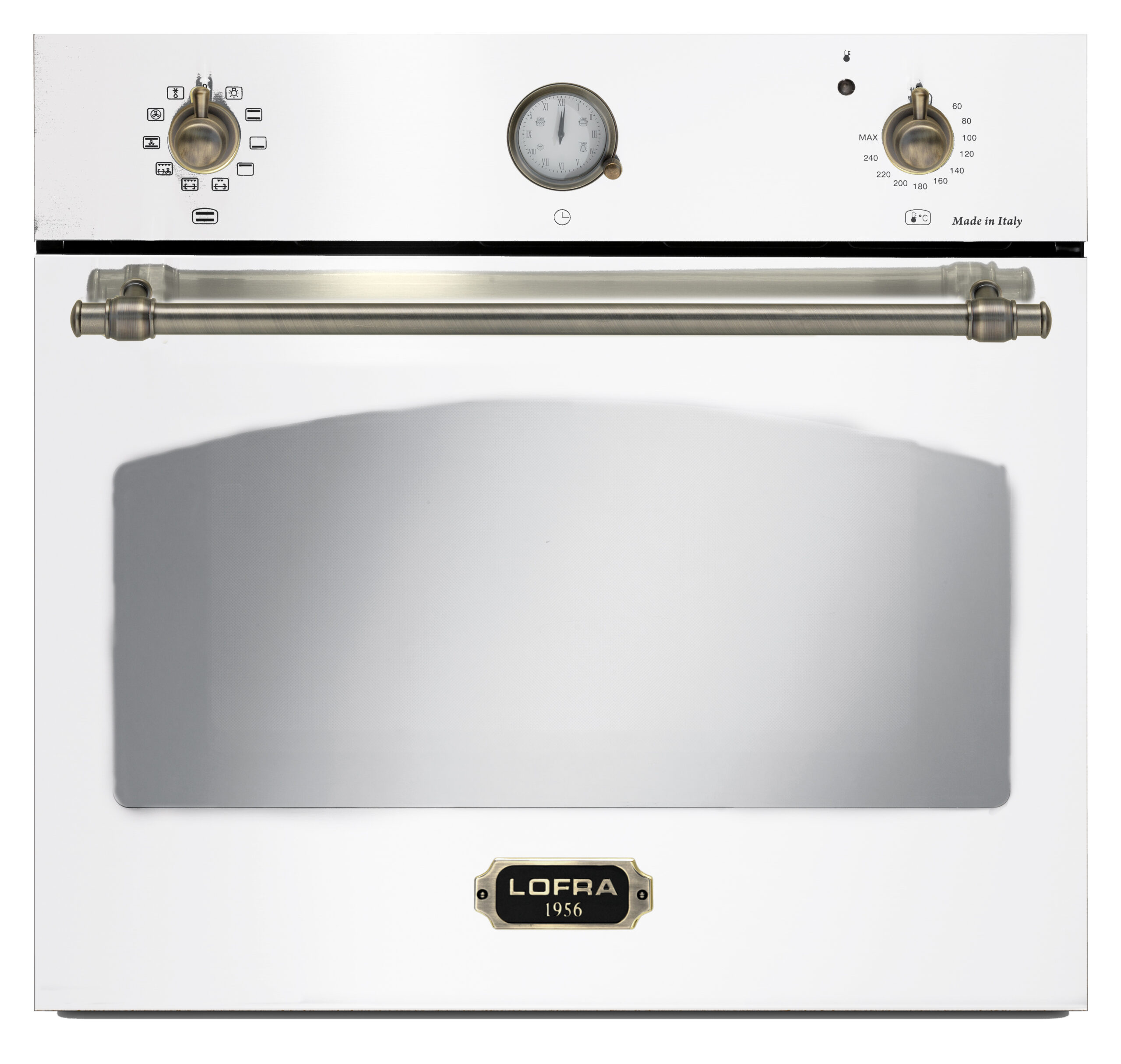 lofra-dolcevita-frbp69ee-four-60-cm-blanc-perle-bronze image 1