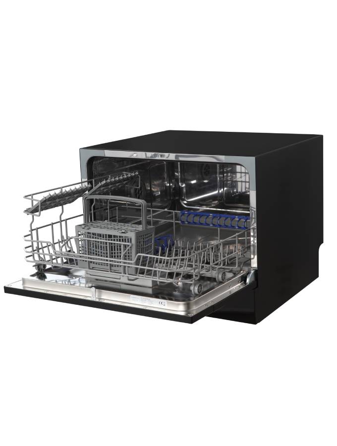 campomatic-dw215bc-lave-vaisselle-noir-compact-pose-libre image 3