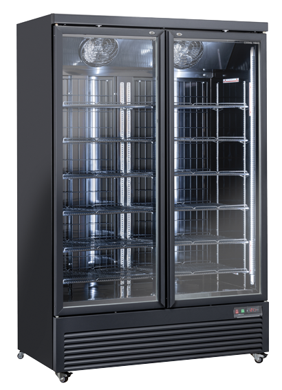 cool-head-freezer-rfg-1350b-cong-lateur-vitr-1080-l-noir image 1