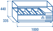 cool-head-inox-vrx-10-33-vitrine-r-frig-r-e-gn1-4-verre image 5