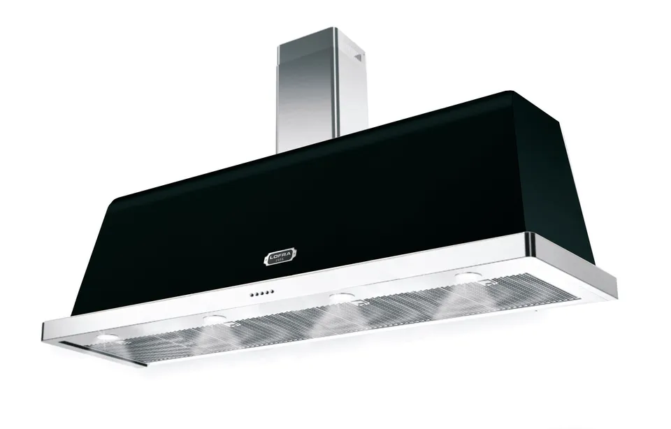 lofra-dolcevita-150-hotte-aspirante-noir-mat-chrome image 1