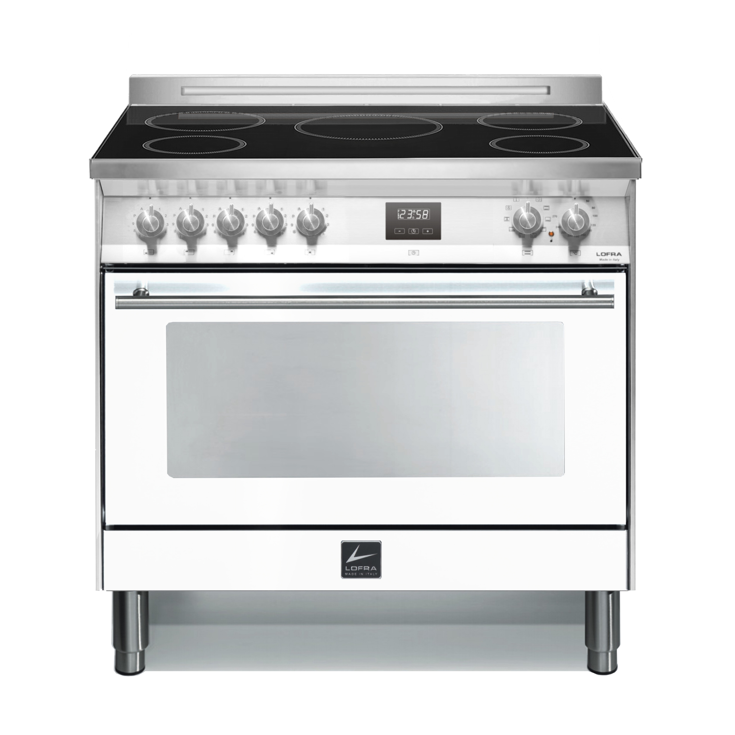 lofra-venezia-pbpg96wfmt-5i-cuisini-re-blanche-induction-90-cm image 1