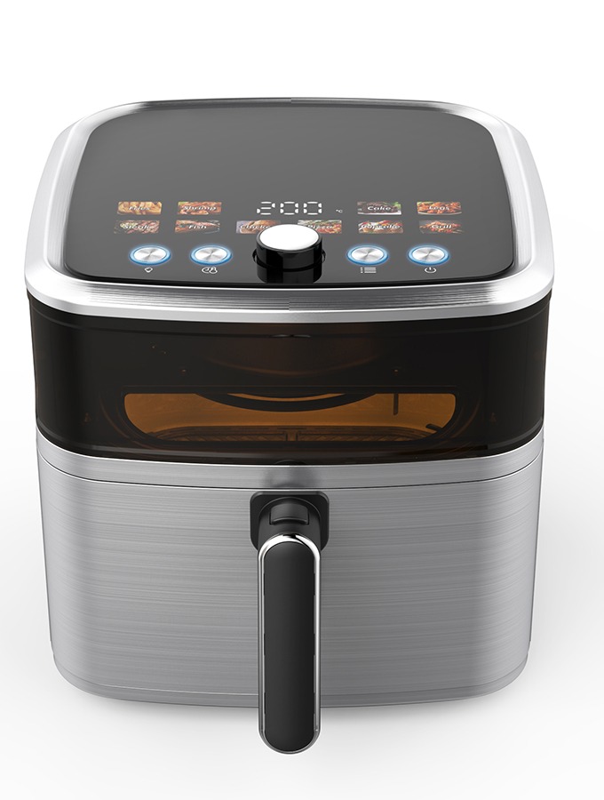 campomatic-af90tss-friteuse-sans-huile-inox-air-chaud image 1