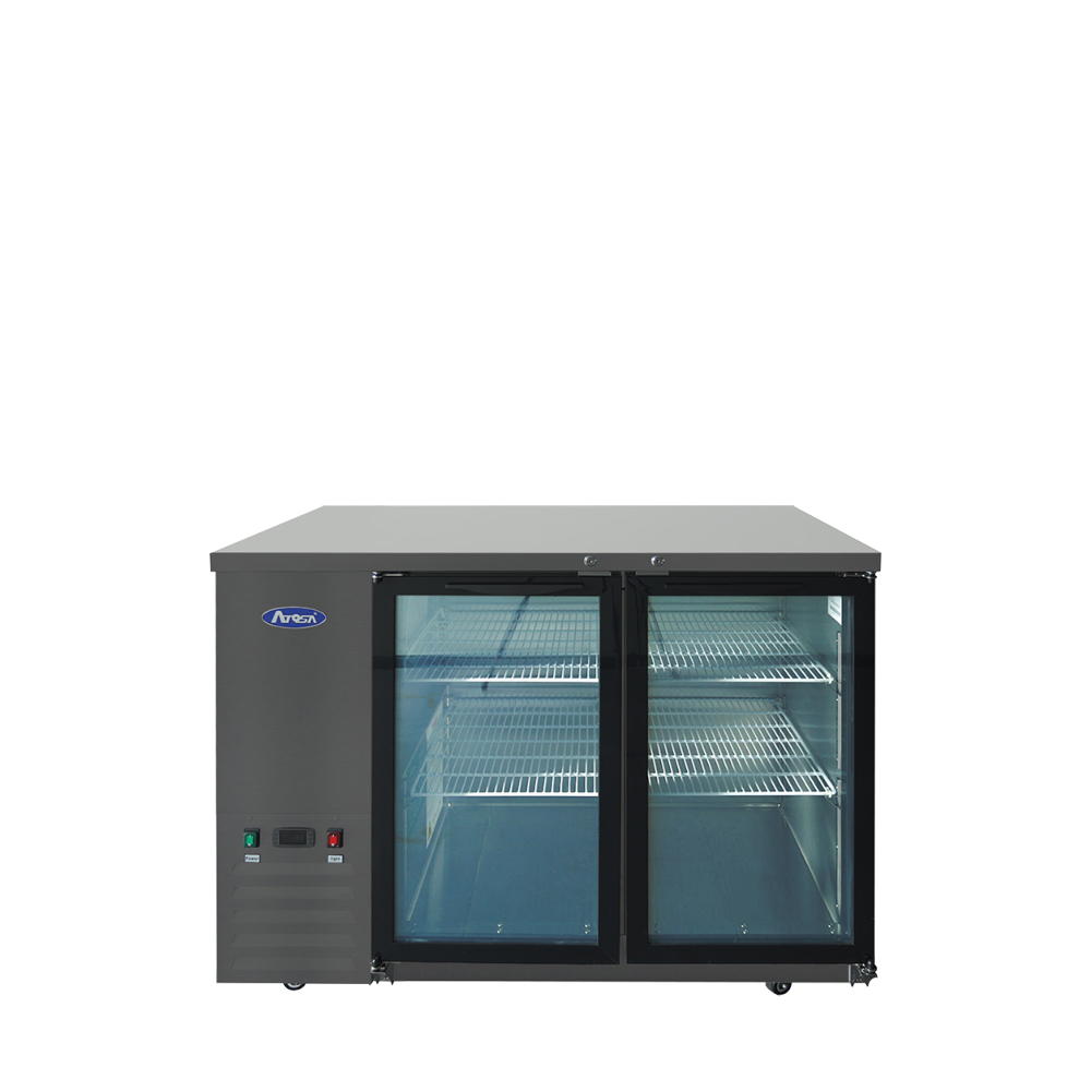 atosa-sbb48ggraus2-armoire-bar-r-frig-r-e-2-portes-verre-noire image 1