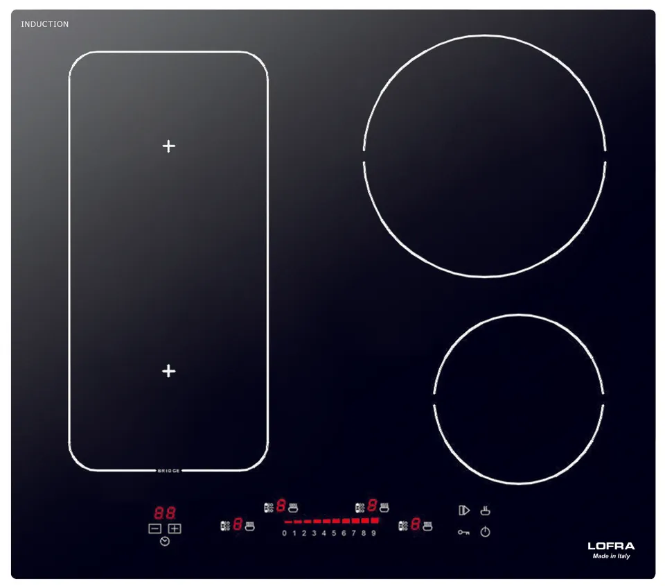 lofra-hin604b-plaque-induction-60-cm-4-zones image 1