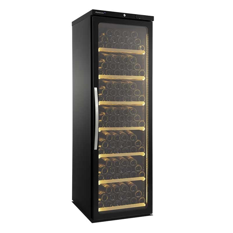 corequip-cv-450-pv-cave-vin-170-bouteilles-vitr-e-noire image 1