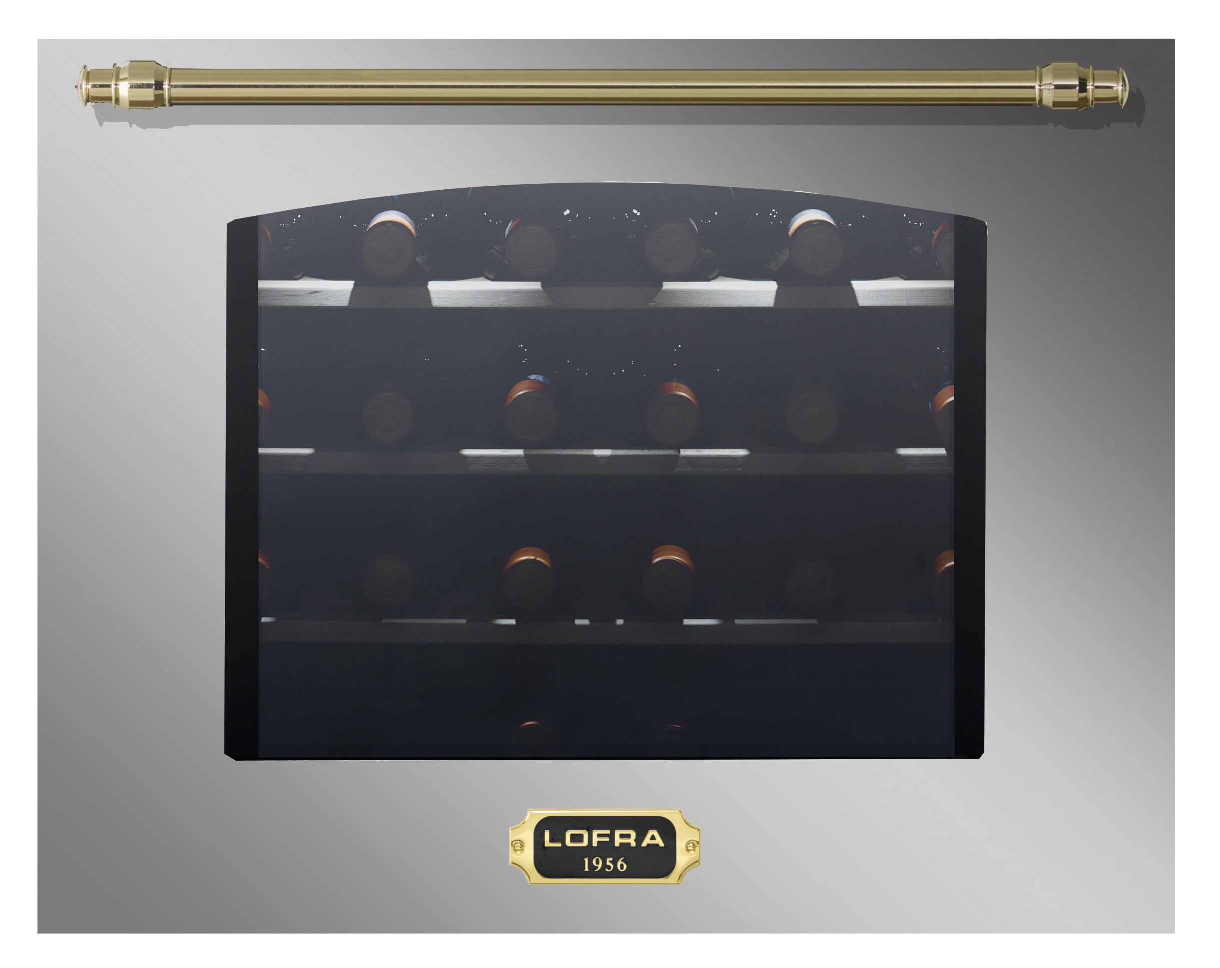 lofra-zbrs24t-cave-vin-inox-laiton-24-bouteilles image 1