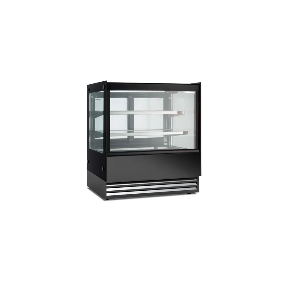 horekus-kdlx70-black-vitrine-p-tisserie-noire-sur-comptoir image 1