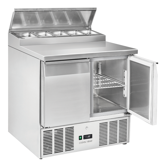 cool-head-inox-crs-90a-saladette-r-frig-r-e-gn1-1-inox image 1