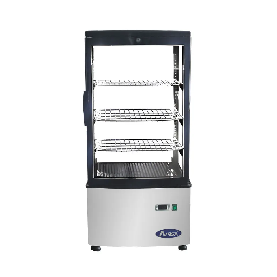 atosa-dsrc-28-vitrine-r-frig-r-e-comptoir-4-faces-verre image 1