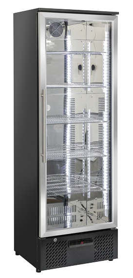 cool-head-drinks-dc-368-vitrine-boissons-noire-300-l-ventil-e image 1