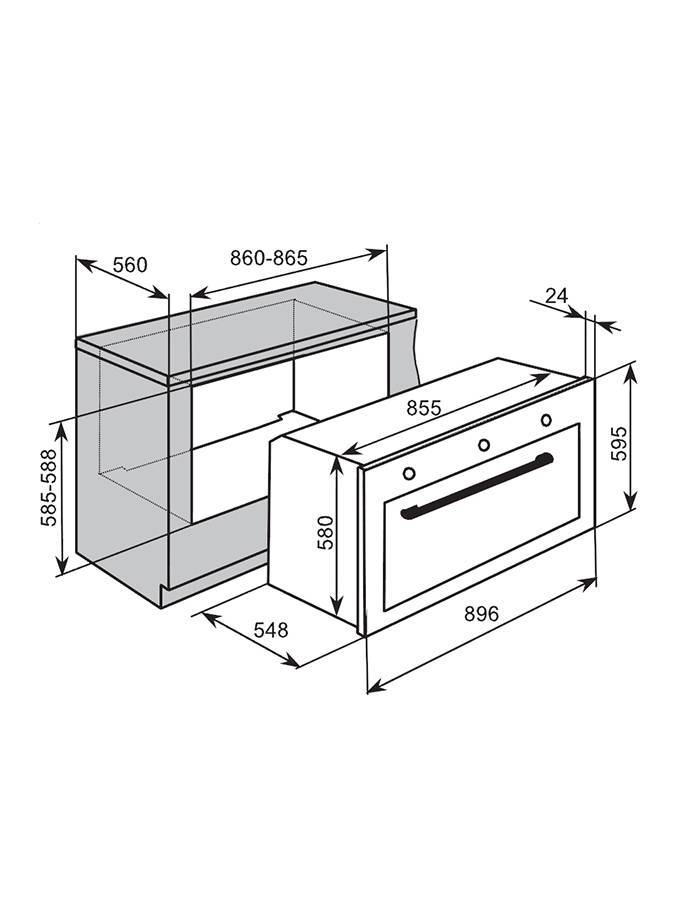 campomatic-ovens-cb90ggvlb-four-convection-pizza image 2