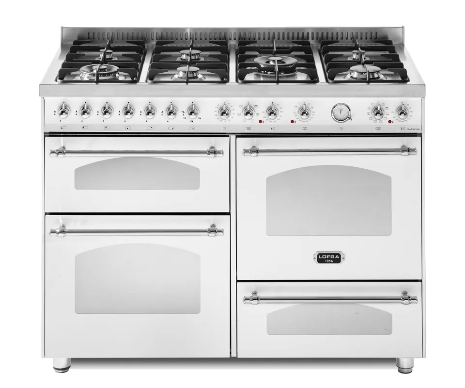 lofra-rbp126smfet-mft-2aeo-cuisini-re-gaz-120-cm-blanc-chrome image 1