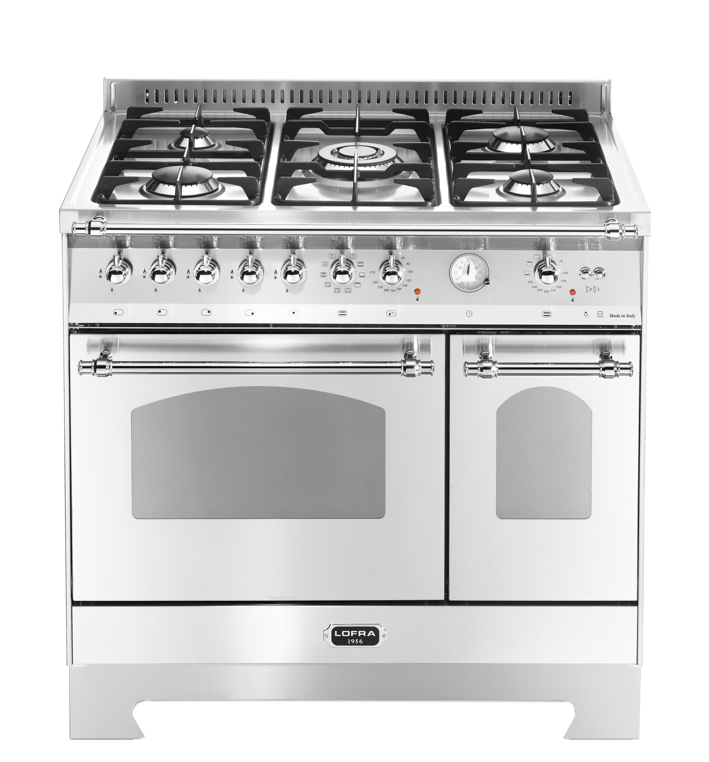 lofra-dolcevita-rbpd96mfte-c-cuisini-re-blanc-perle-chrome image 1