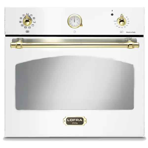 lofra-dolcevita-frbp69ee-four-60cm-blanc-perle-72l-laiton image 1
