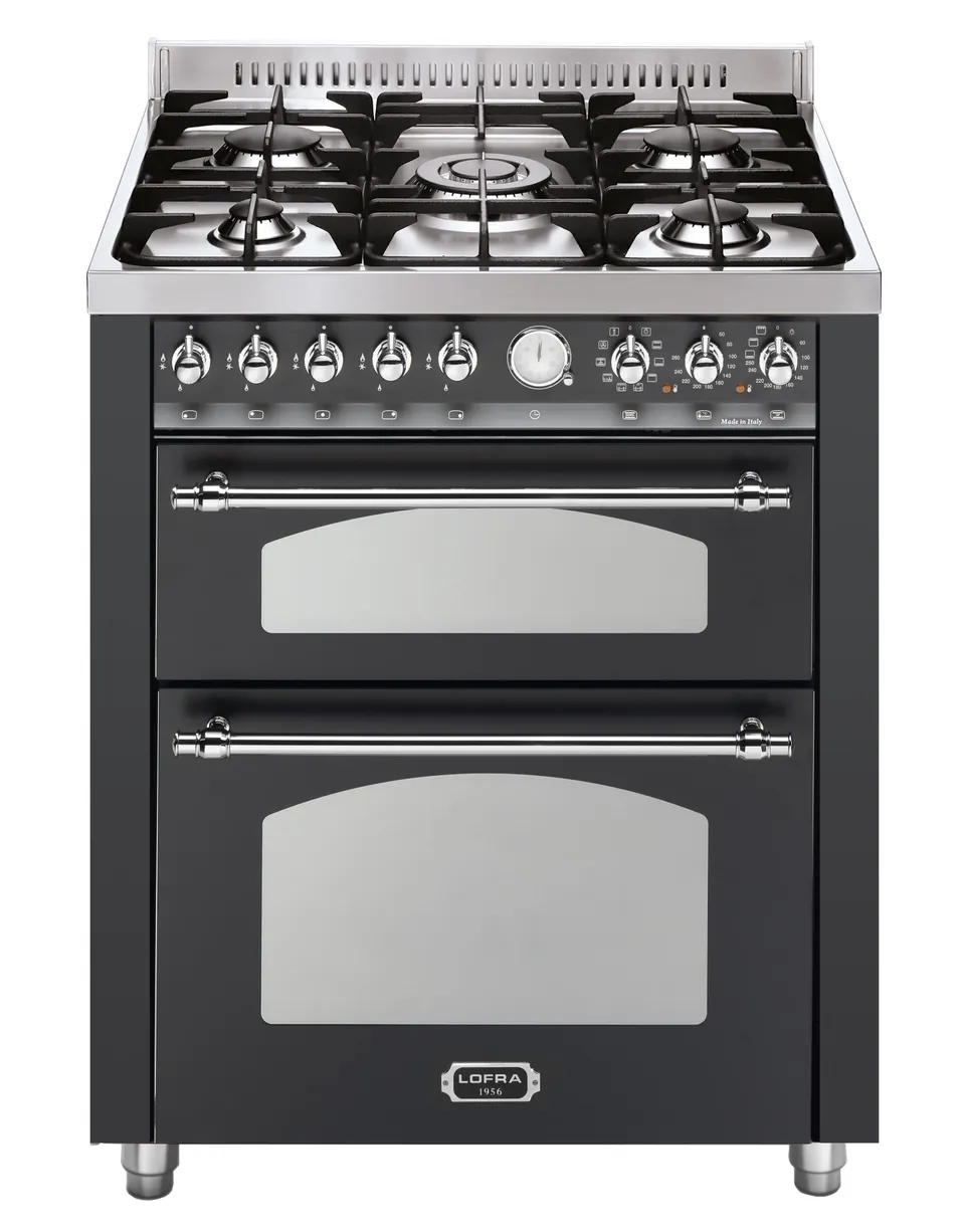 lofra-dolcevita-rnmud76mfte-ci-cuisini-re-noir-chrome image 1